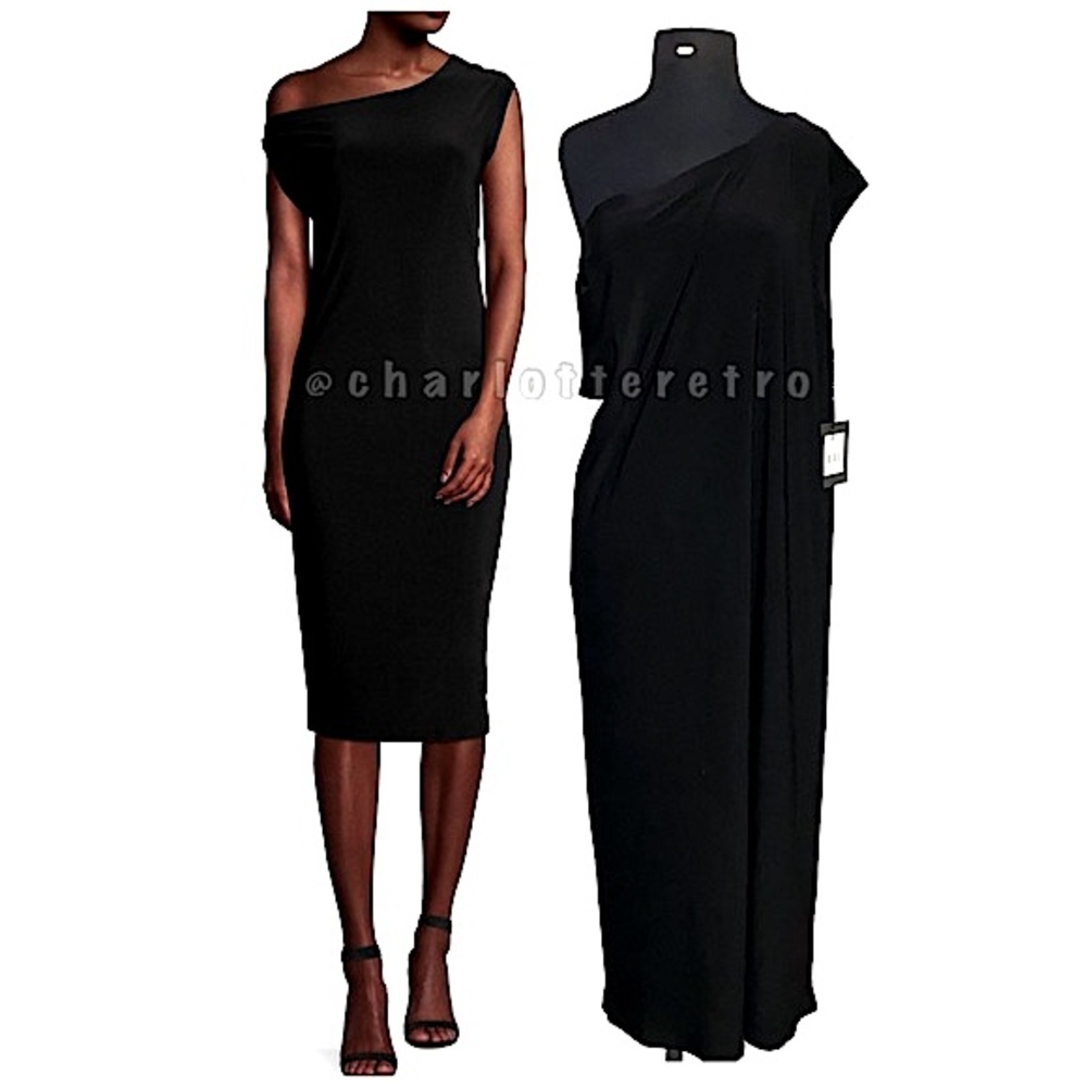 Norma Kamali • Drop Shoulder Dress • L/XL